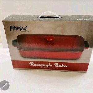 Parini Red Rectangle Baker